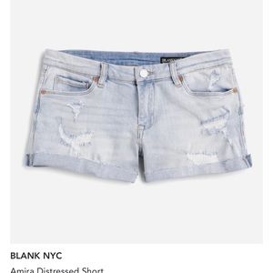 BlankNYC Distressed Jean Shorts. Size 30. Excellent condition.